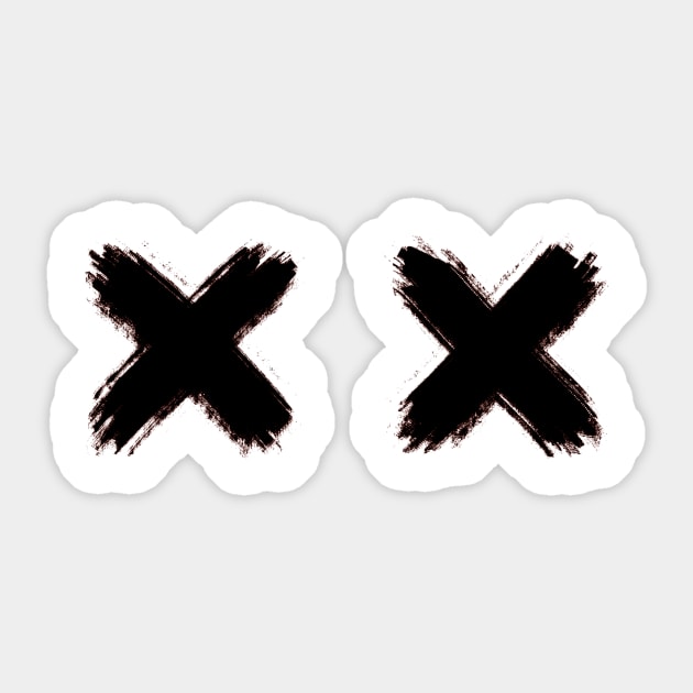 XX resistance Sticker by Merch Band